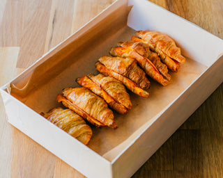 Mini Bacon and Cheese Croissants